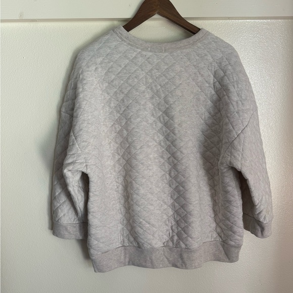 GAP XL Quilted Crew Neck Pullover Sweater - Picture 3 of 10